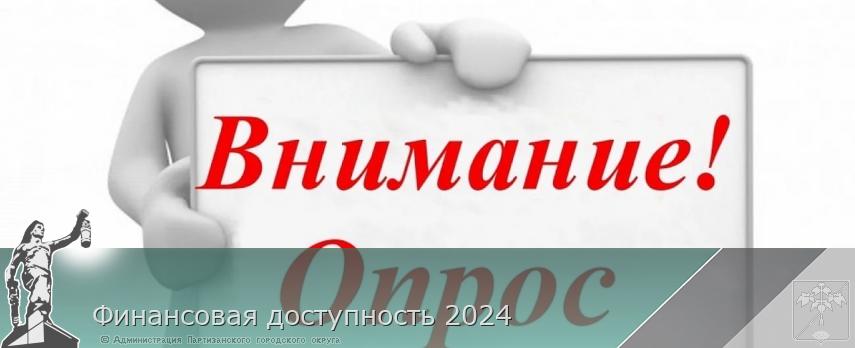 Финансовая доступность 2024